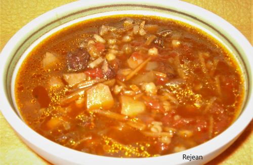 Soupe au boeuf et légumes | Photo de PassionRecettes