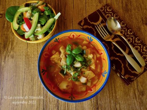 Soupe de poisson express de septembre de Messidor | Photo de Messidor