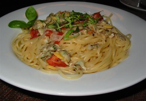 Spaghetti aux palourdes pour deux de Messidor | Photo de Messidor