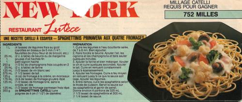 Spaghettinis primavera aux quatre fromages de Catelli | Photo de PassionRecettes