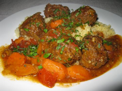 Tajine de boulettes d'agneau (kefta) de Beaubarbu | Photo de Beaubarbu