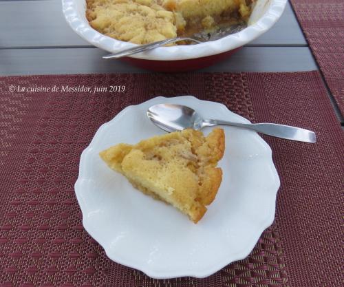 Tarte à l'ananas frais, façon pouding + de Messidor | Photo de Messidor