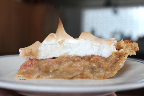 Tarte à la rhubarbe onctueuse de Nell | Photo de Nell