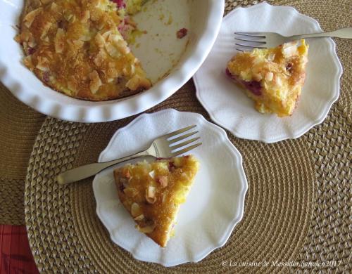 Tarte paresseuse aux clémentines et aux framboises + de Messidor | Photo de Messidor