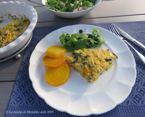 Tarte sans croûte au poisson + de Messidor | Photo de Messidor