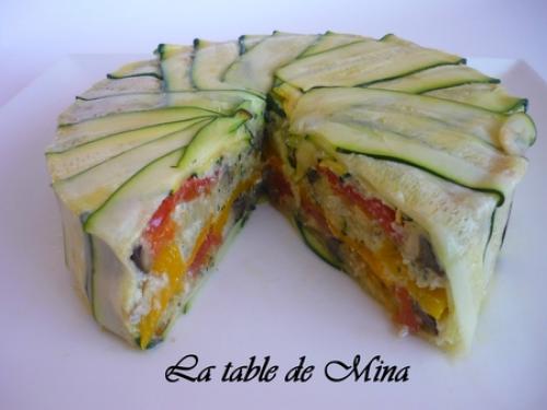 Terrine de légumes comme un gâteau de Mamina13 | Photo de Mamina13