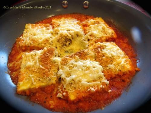 Tofu parmigiana de Messidor | Photo de Messidor