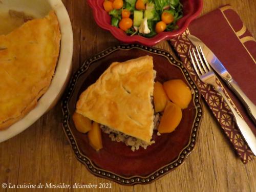 Tourtière au poulet haché + de Messidor | Photo de Messidor