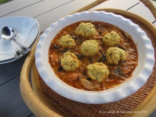 Transformer un reste de poulet en plat thaï avec boulettes de pâte + de Messidor | Photo de Messidor