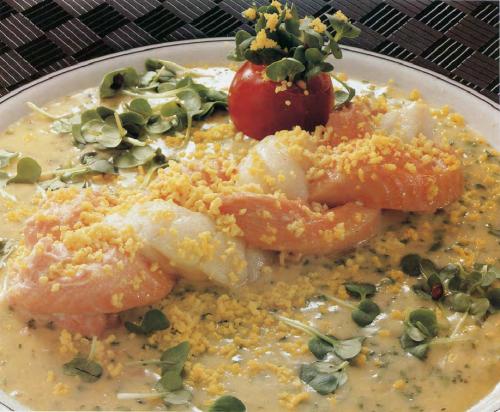 Tresse de saumon et sole mimosa de Qu'est-Ce Qu'on Mange | Photo de PassionRecettes