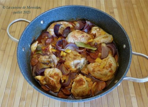 V37 - poulet au chorizo et au vin blanc + de Messidor | Photo de Messidor