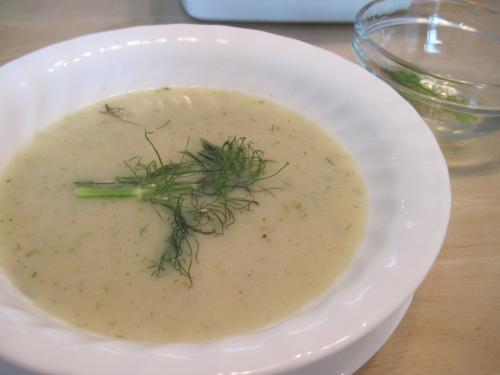 Velouté de fenouil et poireau de Corralou | Photo de Corralou