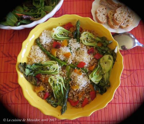 Assiette gourmande à l'asiatique de Messidor | Photo de Messidor