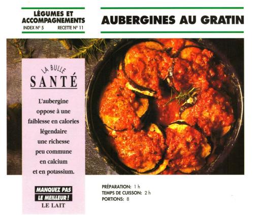 Aubergines au gratin de Bon Appétit | Photo de PassionRecettes