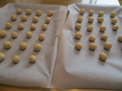 Biscuit boules aux amandes de Corralou | Photo de Corralou