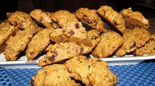 Biscuits (galettes) aux zucchinis de Nell | Photo de Nell