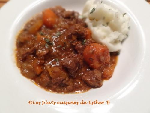 Boeuf en cubes à la bière de Esther B | Photo de Estherb