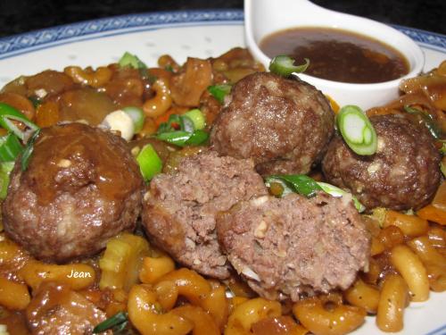 Boulettes de boeuf à la chinoise de Nell | Photo de Nell