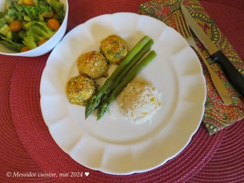 Boulettes de morue à la noix de coco + de Messidor | Photo de Messidor