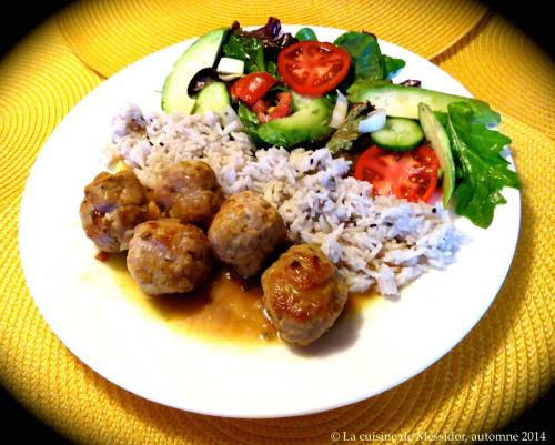 Boulettes de viande au lait de coco de gordon ramsay de Messidor | Photo de Messidor