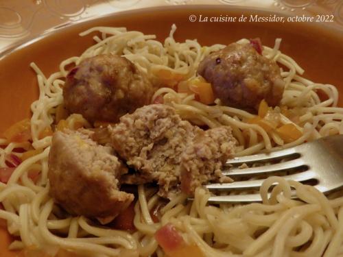 Boulettes express à la chinoise + de Messidor | Photo de Messidor