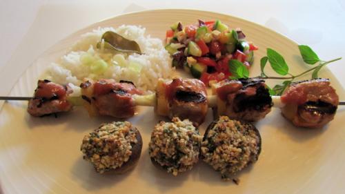 Brochettes de porc à l'orientale de Messidor | Photo de Messidor