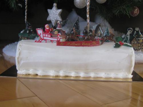 Bûche de noel traditionnelle de Bedon Gourmand | Photo de Bedon gourmand