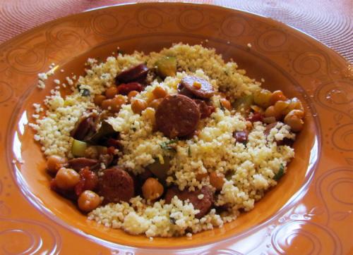 Casserole de chorizos aux pois chiches pour deux de Messidor | Photo de Messidor