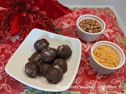 Cocos chocolatés croquants au beurre d'érable de Estherb | Photo de Estherb