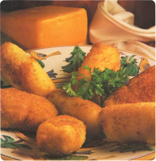 Croquettes de pommes de terre au cheddar de Pol Martin | Photo de PassionRecettes