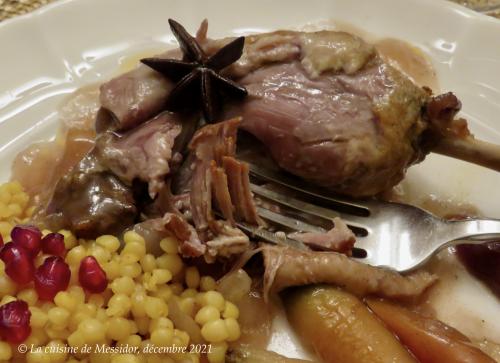 Cuisses de canard aux épices de noël + de Messidor | Photo de Messidor