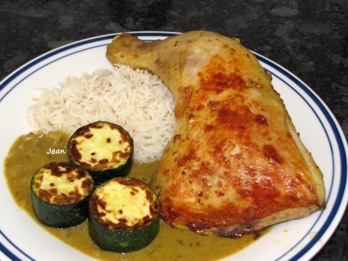 Cuisses de poulet à la pâte de curry de madras de Nell | Photo de Nell