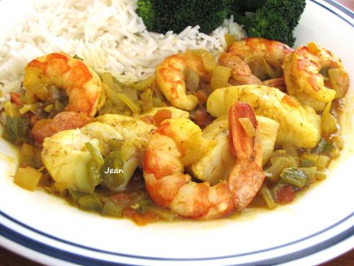 Curry de poisson et crevettes de Nell | Photo de Nell