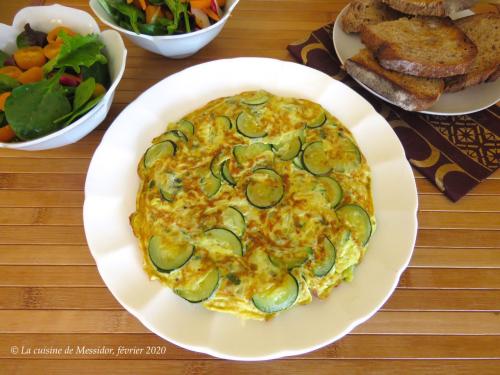 Eggah à la courgette et à l'oignon + de Messidor | Photo de Messidor