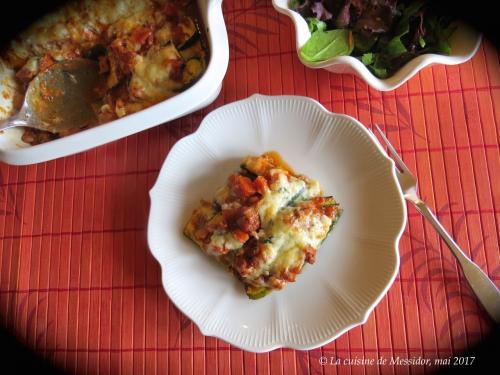 Fausse lasagne, sauce au tempeh de Messidor | Photo de Messidor