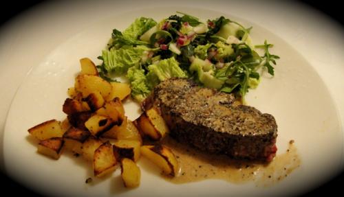 Filets de boeuf au café pour deux de Messidor | Photo de Messidor