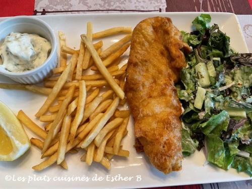 Filets de poisson (fish & chips) avec une panure à la bière de Estherb | Photo de Estherb