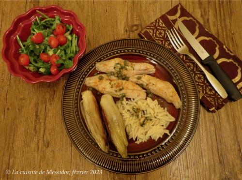 Filets de poisson piccata, version à l'ail + de Messidor | Photo de Messidor