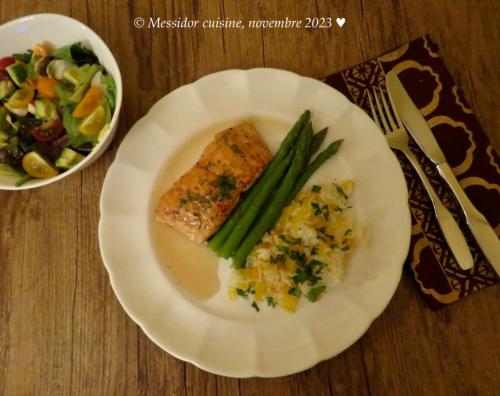 Filets de saumon laqués à l'érable et au whisky + de Messidor | Photo de Messidor