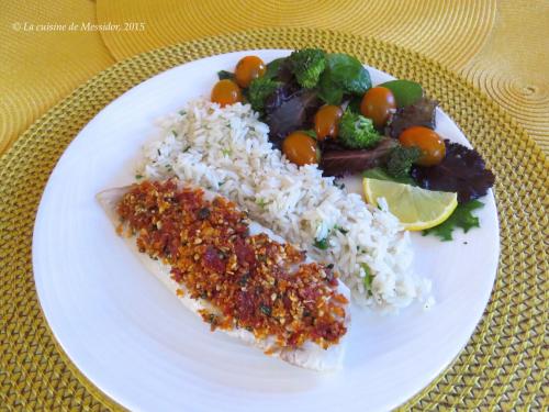 Filets de tilapia en croûte méditerranée de Messidor | Photo de Messidor