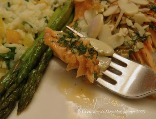 Filets de truite aux amandes et à l'aneth + de Messidor | Photo de Messidor