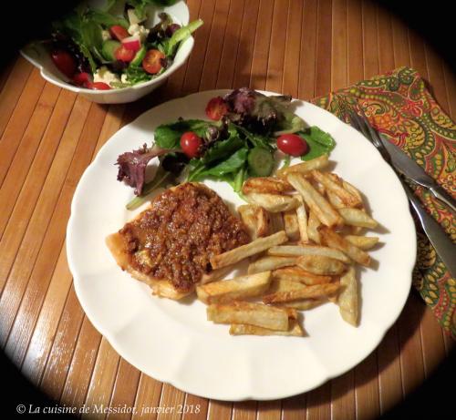 Filets de truite poêlés, croûte au fromage végétal + de Messidor | Photo de Messidor