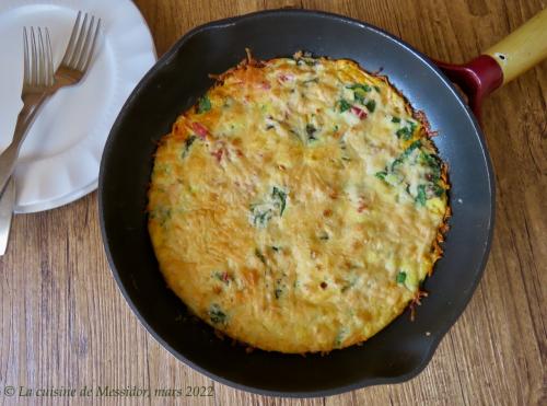 Frittata à la patate douce + de Messidor | Photo de Messidor