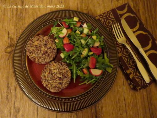 Galettes de quinoa au thon + de Messidor | Photo de Messidor