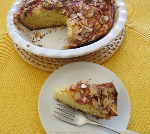 Gâteau aux pommes et aux amandes de Messidor | Photo de Messidor