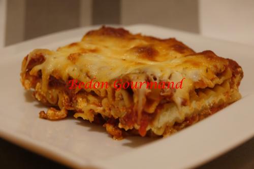 La meilleure lasagne de coup de pouce de Bedon Gourmand | Photo de Bedon gourmand