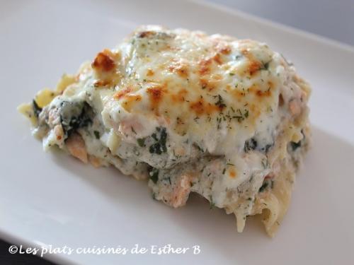 Lasagne au saumon et aux crevettes de Estherb | Photo de Estherb