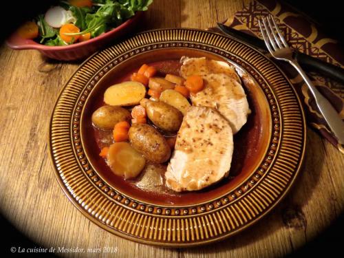 Longe de porc braisée à la bière + de Messidor | Photo de Messidor