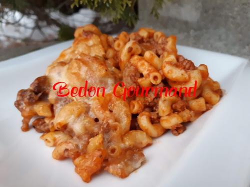 Macaroni à la viande de Bedon Gourmand | Photo de Bedon gourmand