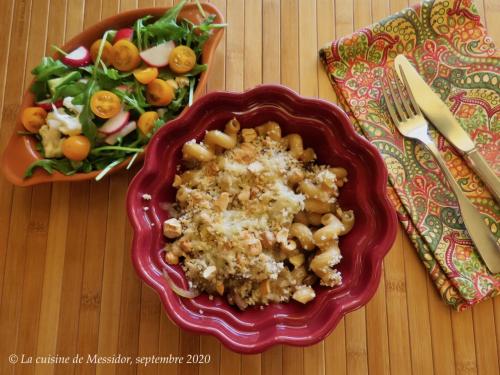 Macaroni aux oignons et au cheddar + de Messidor | Photo de Messidor